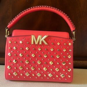 Brand New!!! Karlie Small Studded Logo Crossbody Bag
